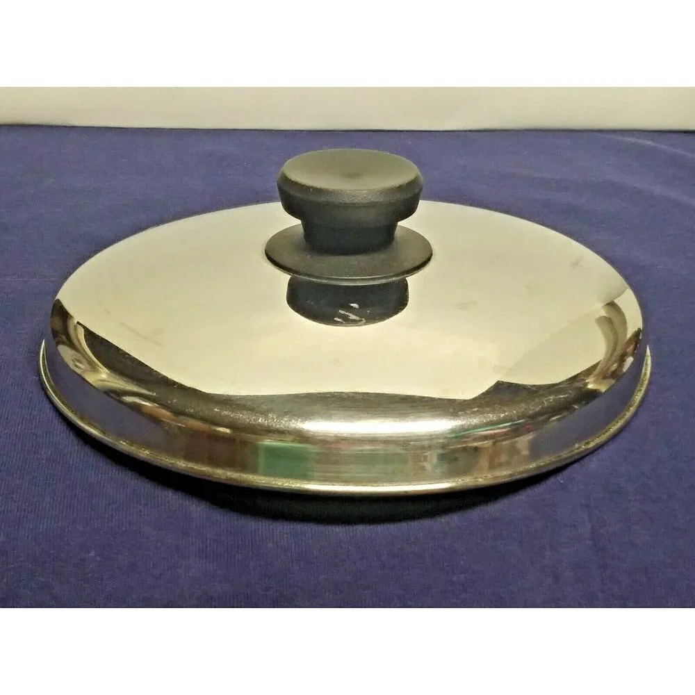 Vintage pan LID ONLY Stainless Steel 7-3/4